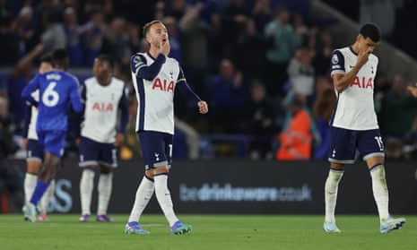 We just weren't clinical': Postecoglou laments Tottenham's wasteful attack  | Tottenham Hotspur | The Guardian