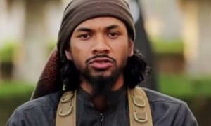 One report has linked the Sri Lanka bomber Abdul Lathief Jameel Mohamed to terror recruiter Neil Prakash, pictured.