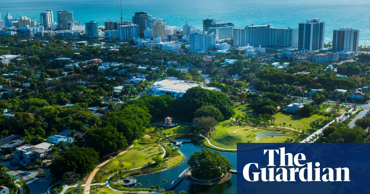 How a lush Miami park was designed to keep flooding at bay – in pictures
