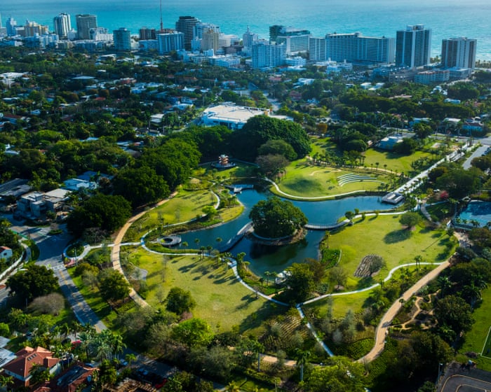 How a lush Miami park was designed to keep flooding at bay – in pictures