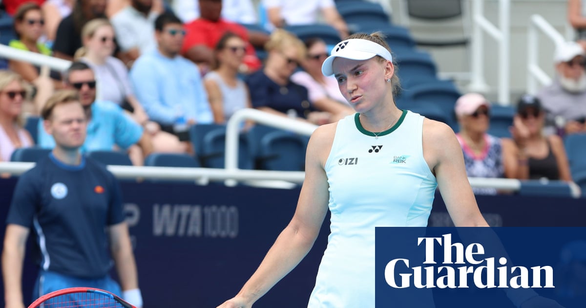 Elena Rybakina leads call for changes to 2028 calendar after schedule chaos