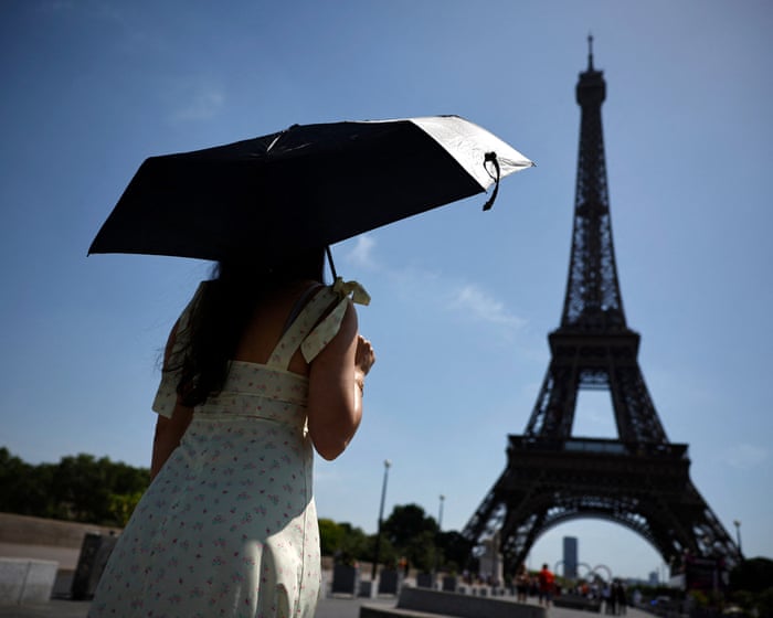 Weather tracker: deadly May heatwave shatters records across Europe