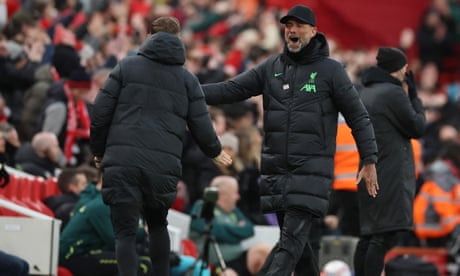Jürgen Klopp admits he had ‘to pull myself together’ during Norwich Cup win