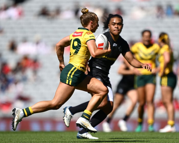 Abbi Church shines on debut for Jillaroos in gruelling win over New Zealand