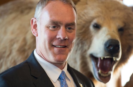 Interior secretary Ryan Zinke has been accused of promoting the hunting industry over conservation.