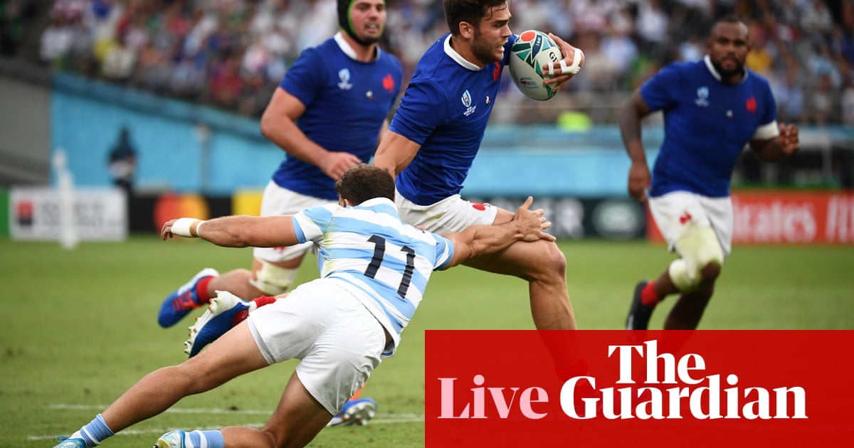 France v Argentina: Rugby World Cup 2019 – live!