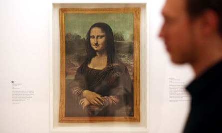 ‘Hot arse’ … a moustachioed Mona in L.H.O.O.Q. by Marcel Duchamp.