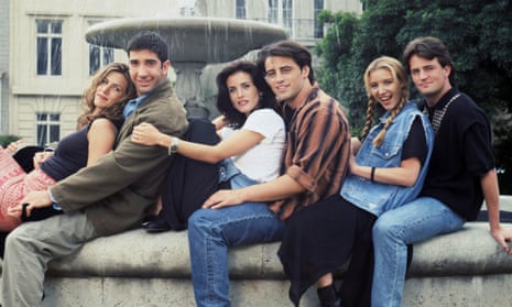 A publicity still from season one of Friends, the sitcom which gave rise to a 2006 ruling about what constitutes sexual harassment in a writers’ room. 