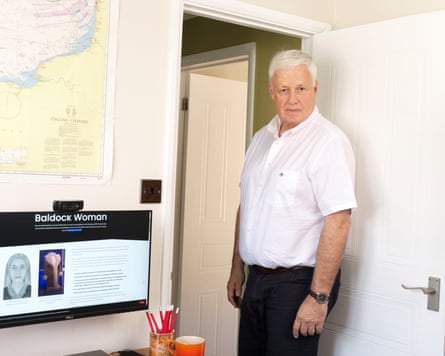 Dave Grimstead, in the offices of Locate International.