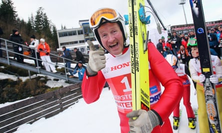 Eddie the Eagle.