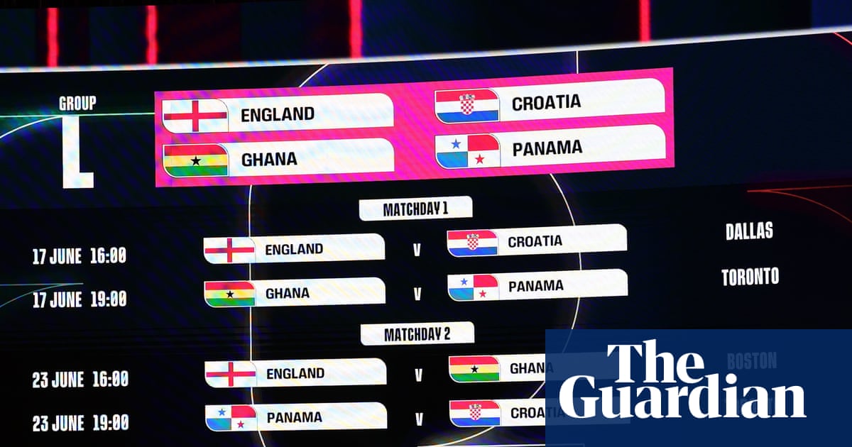 World Cup 2026 fixtures: England to kick off in Dallas in UK primetime