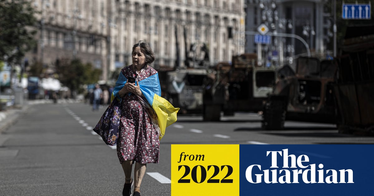 ‘I can’t believe this is happening’: Ukraine marks 31 years of independence