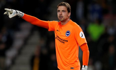 ‘I had 11 beautiful years at Newcastle, but I’m a Brighton player now and I know I need to show everyone I’m back to where I was,’ says Tim Krul.