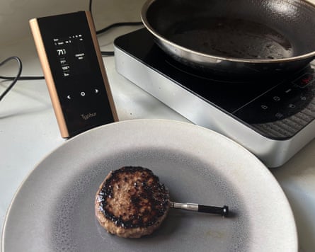 Typhur Sync Gold Dual 2-Probe wireless meat thermometer.