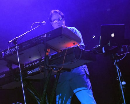 Matthew ‘Dr’ Fink of the Revolution performs in Atlanta, Georgia, 2018.