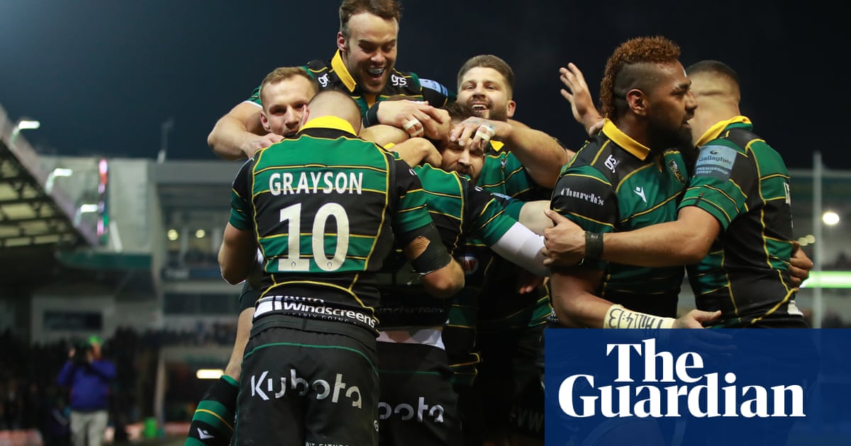 Northampton at Premiership summit as Chris Boyd gets young guns firing