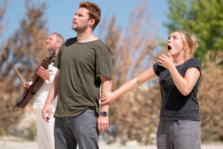 Florence Pugh and Jack Reynor in Midsommar.