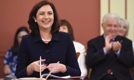 Annastacia Palaszczuk smiles