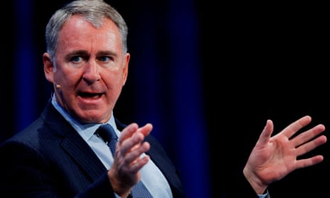 How big? Ken Griffin, founder and chief executive of Citadel, speaks during the Milken Institute annual conference in Beverly Hills, California in 2019.