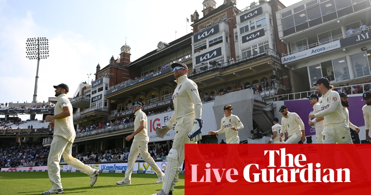 England v India: fourth Test, day four – live!