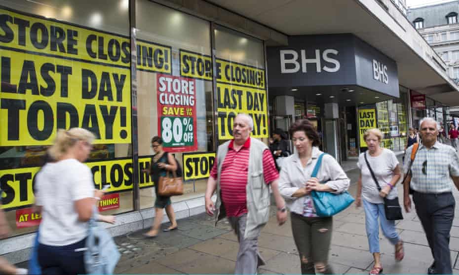 BHS’s flagship store on Oxford Street closed on 13 August.