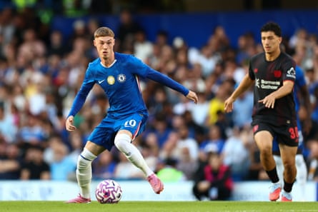 Cole Palmer successful pre-season action for Chelsea.