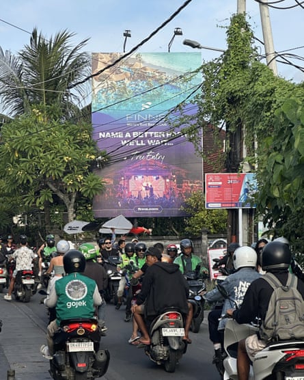 People on scooters