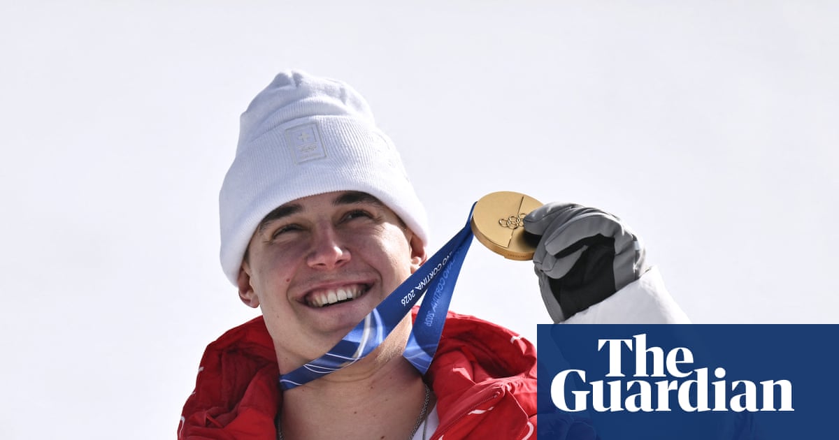 Bangers and smash: Von Allmen wins first gold of Winter Olympics to fulfil butcher’s honour
