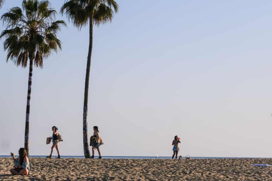 Venice Beach in Los Angeles.