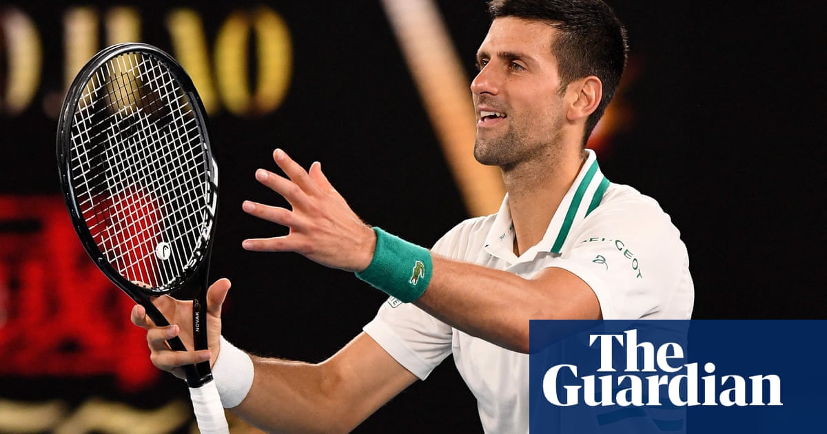 Djokovic ends run of qualifier Karatsev to reach ninth Australian Open final
