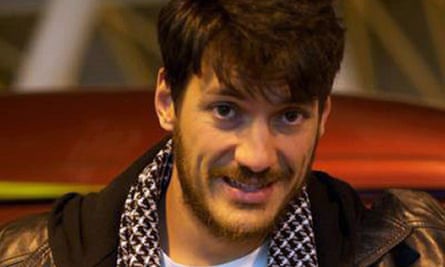 Reporter Austin Tice in Cairo.