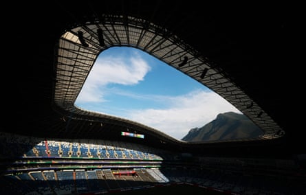 The stunning stadium in Monterrey that will host four games at the tournament.