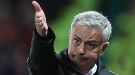 José Mourinho demands reporters show him 'respect' after Manchester United defeat – video