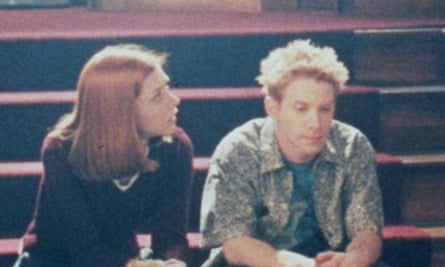 Willow and Oz, subjects of a painful werewolf-related breakup in Buffy
