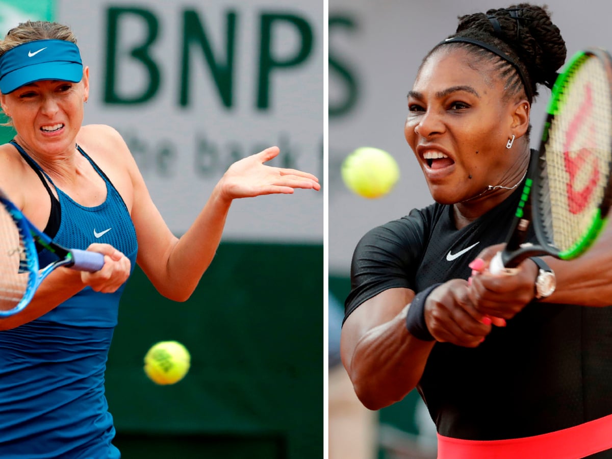 Maria Sharapova And Serena Williams Put 15 Year Feud On Line At Us Open Maria Sharapova The Guardian
