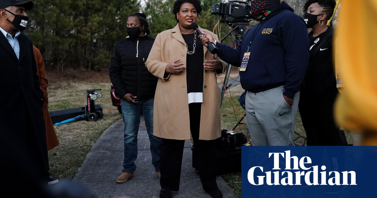 Stacey Abrams calls Republican efforts to restrict voting in Georgia ‘Jim Crow in a suit’