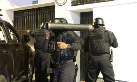 Mexican president releases footage of ‘despicable’ raid on embassy in Ecuador