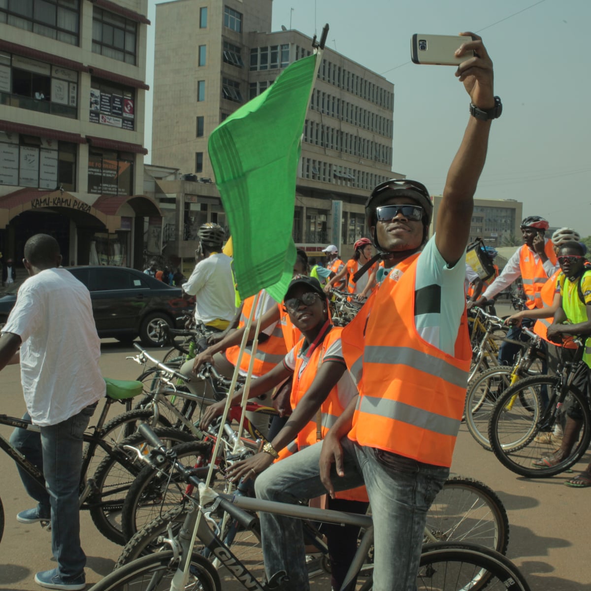High Vis Low Conflict Kampala Gets Its First Critical Mass Cycle