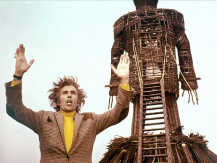 Christopher Lee in The Wicker Man (1973).