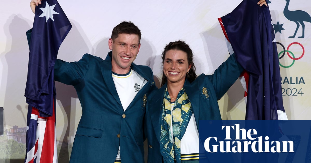 Jess Fox, Eddie Ockenden Named Flag Bearers