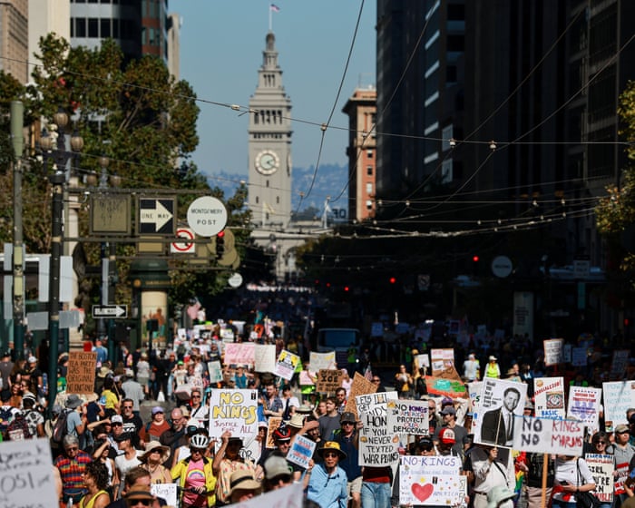 Trump claims ‘unquestioned power’ in vow to send troops to San Francisco