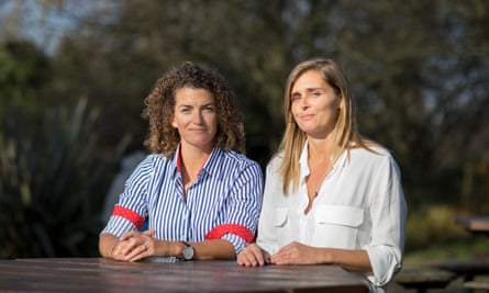Jenny Matthews and Natasha Amrose of She of the Sea, a community of professional Women in the Yachting industry.
