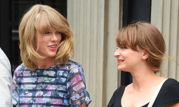 Besties: Taylor Swift with Hermione Hoby, Manhattan, 12 August 2014.