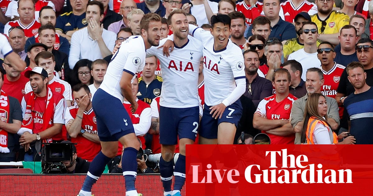 Arsenal v Tottenham: Premier League – live!