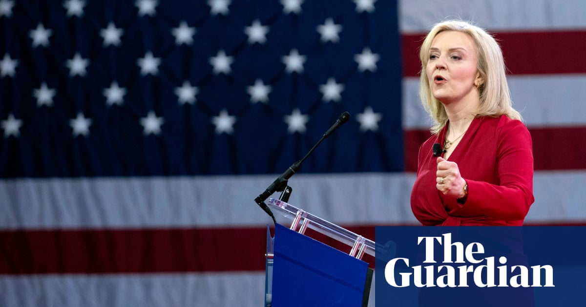 The joke’s on Truss for backing Trump