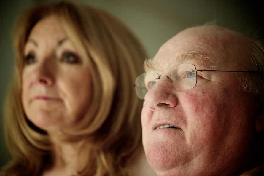 Hilda and Phil Hammond, whose son, Philip, died in the Hillsborough disaster aged 14.