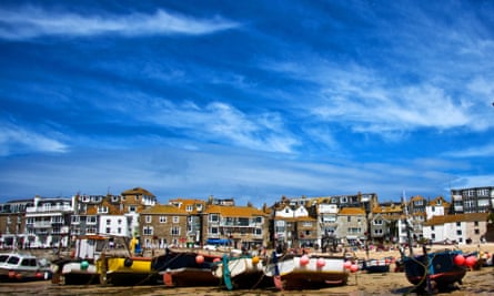 Boats in St Ives Harbour