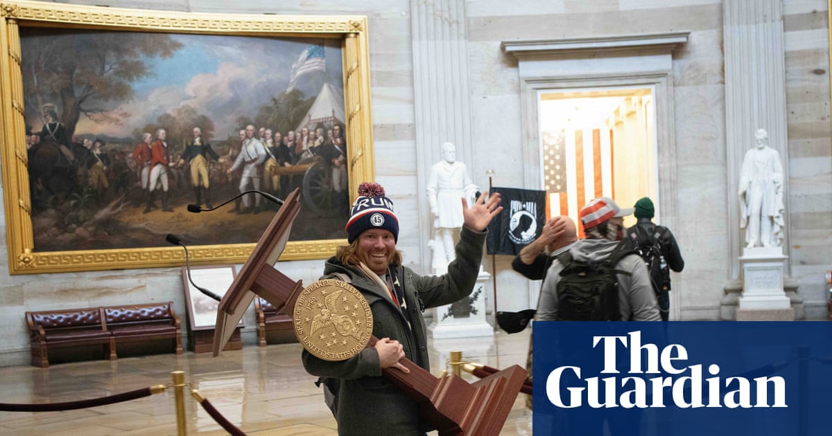 Florida man discovers that in today’s GOP, stealing the Speaker’s lectern is just the internship before you run for office.