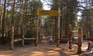 Entrance to Moors Valley Country Park