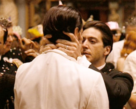 Al Pacino arsenic Michael Corleone and John Cazale arsenic Fredo Corleone successful The Godfather Part II